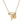 Safety Pin Key Lock Crystal Pendant Necklace