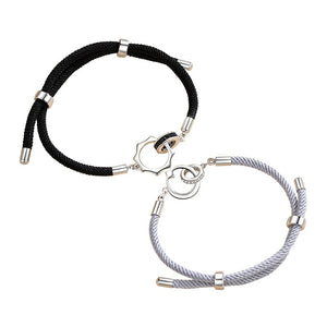 Sun And Moon Couple Matching Rope Bracelet