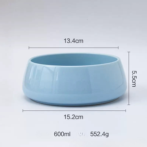 Farbiger Keramik-Wassernapf für Hunde