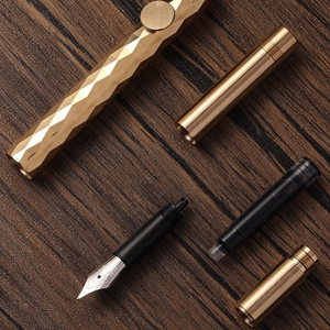 Custom Portable Brass Ballpoint Fountain Pen