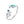 Sea Turtle Enamel Marine Stacking Open Ring