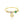 Tiny Moon Dangle Charm CZ Stack Band Ring