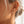 Minimalist Moon Curved Arc Bar Stud Earrings