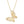 Textured Butterfly Pave CZ Pendant Necklace
