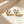 Two-Tone Asymmetric Heart CZ Stud Earrings