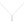 Moissanite Graduated Bar Pendant Necklace