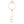 Four-Petal Flower CZ Hand Chain Bracelet