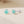 Fresh Mint Green Pastel Four-prong CZ Earrings