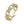 Pave Moissanite Equestrian Chain Stacking Ring