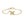 Minimalist Moissanite Butterfly Chain Bracelet