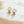 Ocean Dolphin Blue Stone Drop Hoop Earrings
