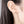 Dainty Rainbow CZ Hollow Circle Stud Earrings