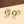 Dainty Rainbow CZ Hollow Circle Stud Earrings