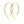 Minimalist Open Arch Threader Hook Earrings