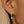 Multi Shape Moonstone Drop CZ Hoop Earrings