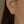 Tiny Round CZ Cushion Beveled Stud Earrings