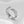 Minimalist Double V Shape Hollow Band Ring
