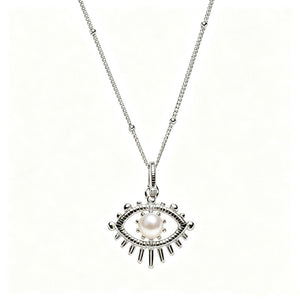 Evil Eye Birthstone Talisman Pendant Necklace