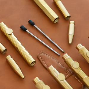 Custom Portable Brass Ballpoint Fountain Pen