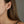 Elegant Clear CZ Monstera Leaf Stud Earrings