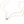 Interlocking Mini Ring Double Chain Necklace