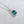 Square Emerald Gemstone Pendant Necklace