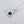 Square Emerald Gemstone Pendant Necklace