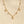 Tiny CZ Pave Starburst Station Chain Necklace