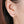 Moissanite Illusion Double Row Stud Earrings