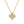 Moissanite Openwork Clover Charm Necklace