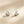 Modern Tiny CZ Twisted Ribbon Stud Earrings