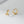 Minimalist Tiny CZ Spiral Open Hoop Earrings