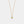 Classic Heart Lock Tiny CZ Pendant Necklace