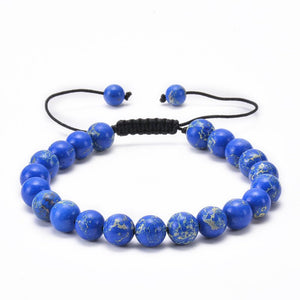 8 mm Color Crystal Bead Rope Bracelet - Perimade & Co.