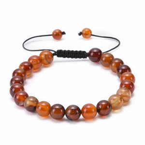 8 mm Color Crystal Bead Rope Bracelet - Perimade & Co.