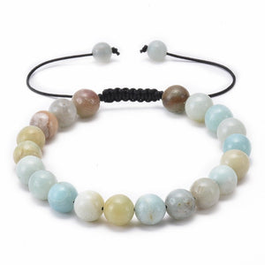 8 mm Color Crystal Bead Rope Bracelet - Perimade & Co.
