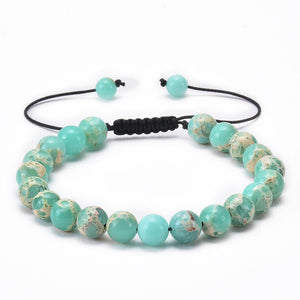 8 mm Color Crystal Bead Rope Bracelet - Perimade & Co.