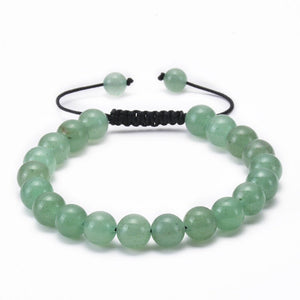 8 mm Color Crystal Bead Rope Bracelet - Perimade & Co.