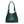 Woven Leather Knot Accent Shoulder Handbag