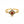 Retro Red CZ Enamel Rhombus Stackable Ring
