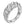 Dainty Twisted Croissant Stacking Band Ring
