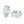 Dainty Opal Channel Set Huggie Hoop Earrings