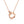 Dainty Mobius Infinite Twist Pendant Necklace