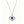 Evil Eye Birthstone Talisman Pendant Necklace