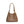 Woven Leather Knot Accent Shoulder Handbag