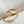 Classic Textured Leaf Tiny CZ Thin Band Ring