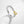 Yellow Pear CZ Dangle Pave Stack Open Ring
