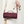 Alligator-Embossed Leather Clutch Handbag