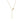 Classic Cylinder Bead Y-Shape Drop Necklace