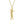 Couple Hug Two-Tone Pendant Necklace